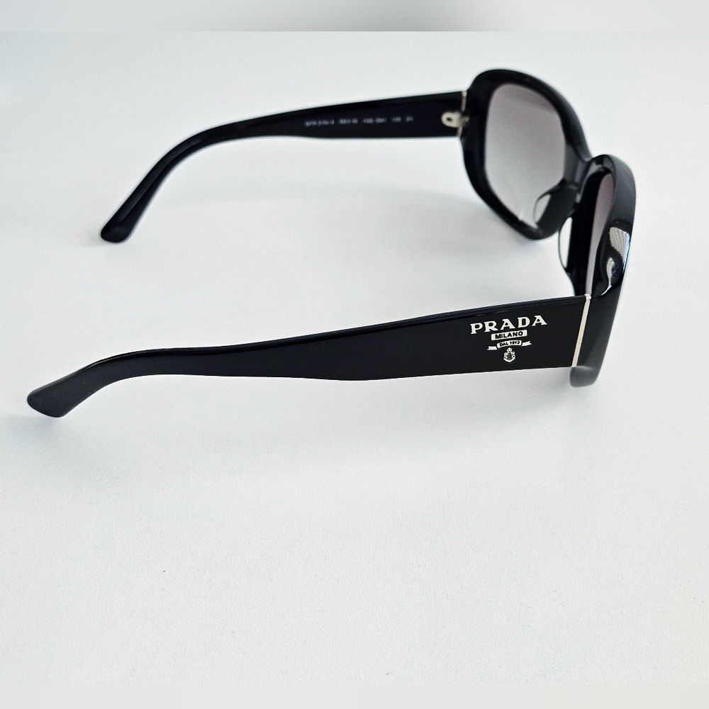 Prada Black Polished Gradient Sunglasses - Picture 4 of 12